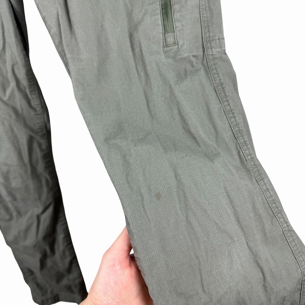 Vuori Ripstop Climber Pants Womens Small Olive Green Hiking Tapered Leg Tactical - Picture 4 of 11
